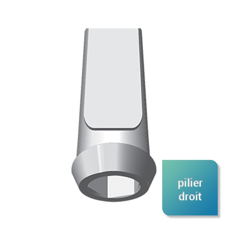 Piliers droits compatibles Branemark™ System Mk III Groovy™ - Safe Implant