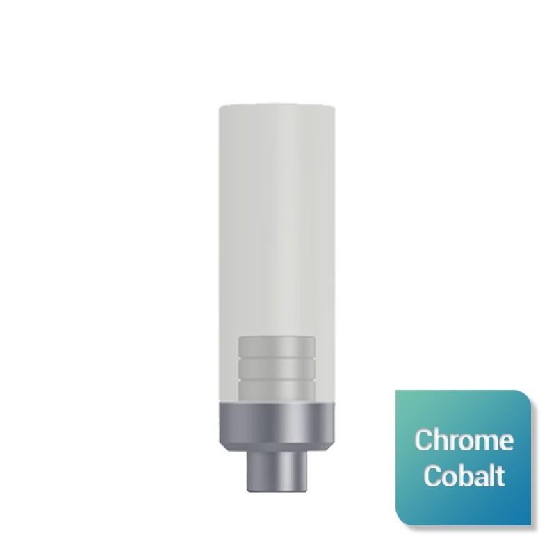 Piliers calcinables base chrome cobalt large Plateforme large anti et rotationnelle - Safe Implant