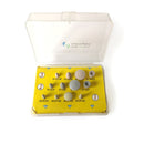 Kit de 12 fraises polissage diamant et pierre incrustée de diamant pour la zircone et tous les disilicate de type EMAX™ - Safe Implant