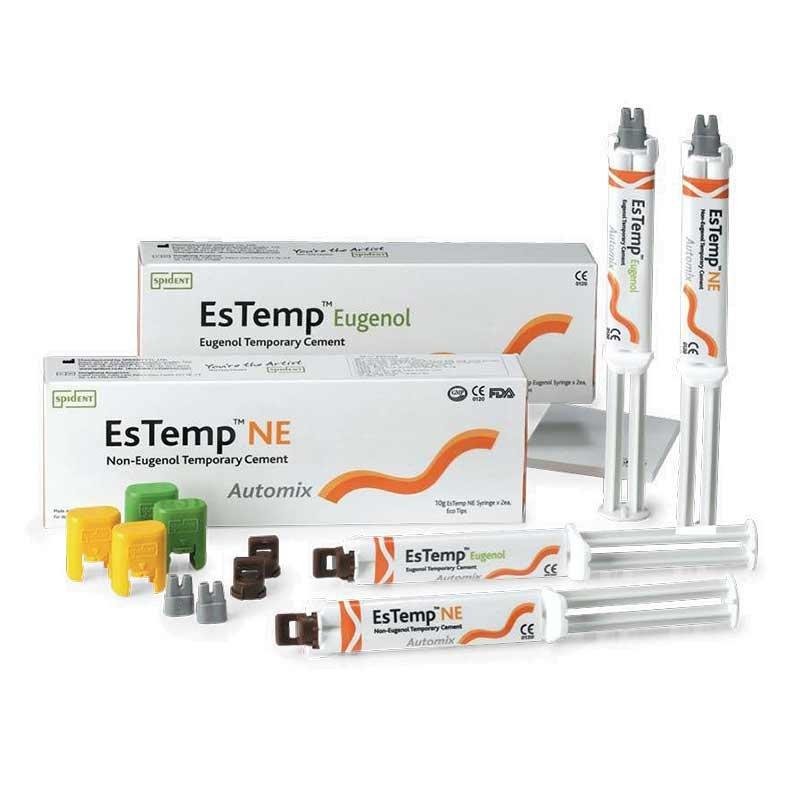 EsTemp Eugenol 2x 10g Ciment temporaire pour couronnes et bridges temporaires - Safe Implant