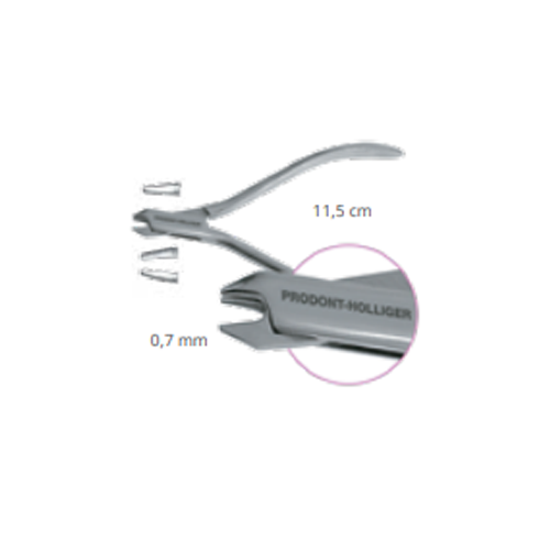 PINCE ADERER - 11.5 cm Type 1 - ACTEON - Safe Implant