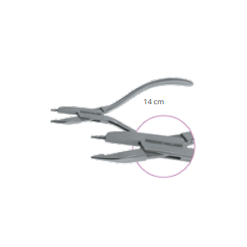 PINCE DE TWEED A COURBER LES ANSES -14 cm - ACTEON - Safe Implant