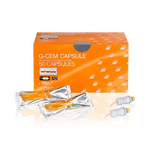 G-CEM CAPSULE Ciment de scellement auto-adhésif - GC - Safe Implant