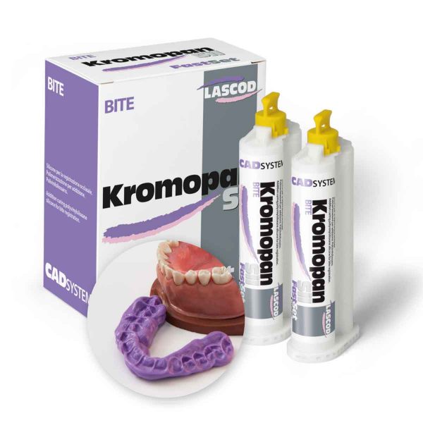 Boîte de 4 cartouches de silicone KromopanSil Bite - Lascod