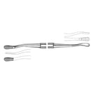 Lime d'alvéotomie / rape à os de Miller courte