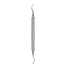 Curette à os Lucas angulée 3mm