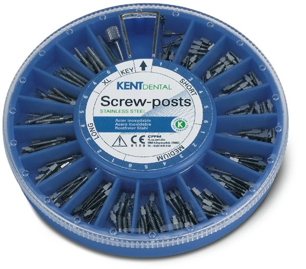 Screw-posts inox - Kent Dental