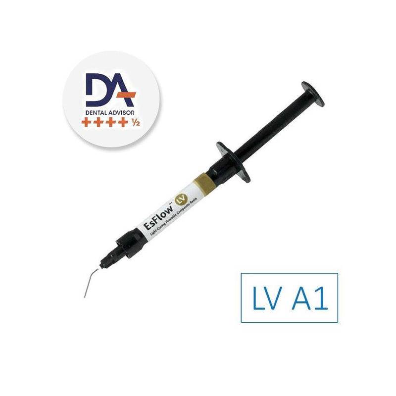 Es Flow LV A1 (2 seringues x 2g résine composite fluide photopolymérisable) - Safe Implant