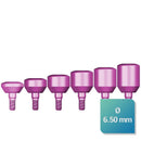 Vis de cicatrisation 6,50 mm de diamètre sur 6 hauteurs possibles plateforme wide