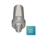 Piliers droits compatibles avec la marque Zimmer Biomet™ modèle  3i Certain™ Ø 3.4, 4.1 et 5 mm - Safe Implant