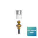 Attachement boule de 1 à 6 mm de hauteur gingivale (parties femelles incluses) - Safe Implant