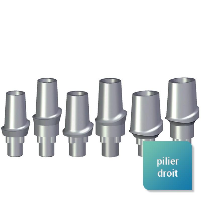 Piliers droits compatibles NobelReplace Select™ - Safe Implant