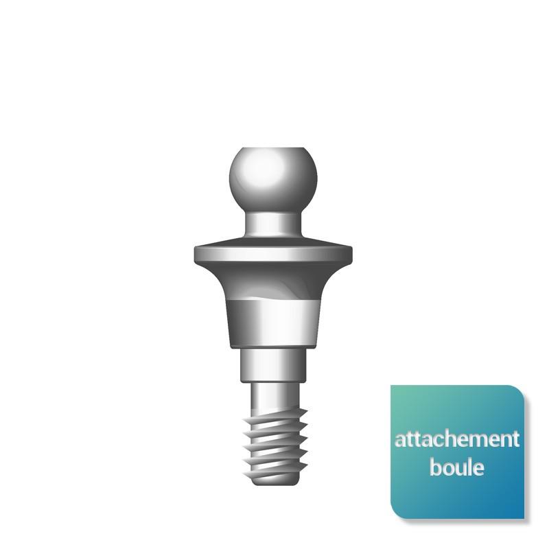 Attachement boule droit générique Axiom™ - Safe Implant