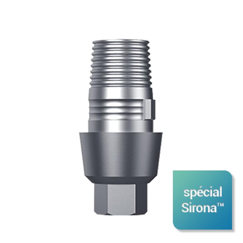 Interfaces scannables Spécial Sirona™ pour hexagone interne Ø 2.43 mm - Safe Implant