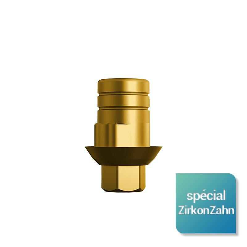 Interfaces scannables Spécial Zirkon Zahn™ plateforme standard ou wide ou Ti-base - Safe Implant