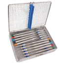 Kit ostéotomes convexes (10 instruments) - Safe Implant