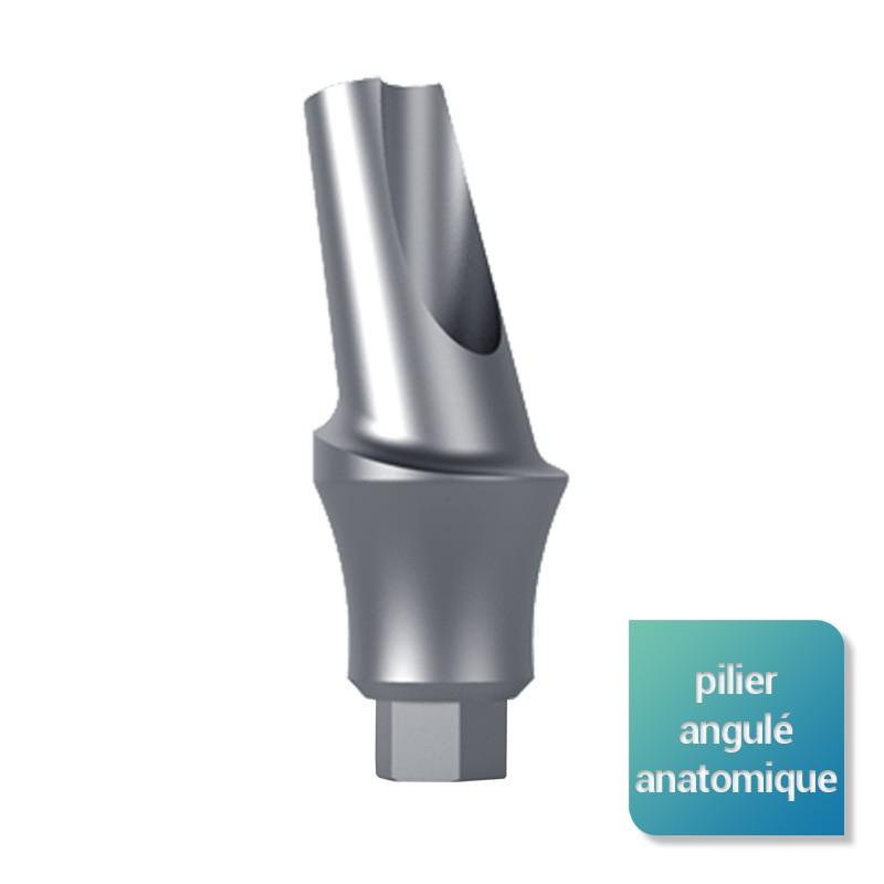 Piliers angulés anatomiques 15° - Safe Implant