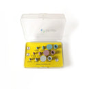 Kit 12 fraises de polissage porcelaine/dents naturelles - Safe Implant