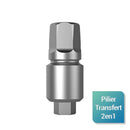 Safe Clic™ - pilier/transfert ciel fermé 2en1 (vendu avec son coping) Wide plateforme