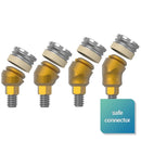 Safe Connector™ angulés monobloc 30°