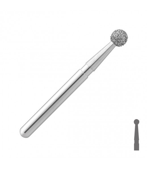 5 fraises de diamant boule (Schmidt) FG - Safe Implant