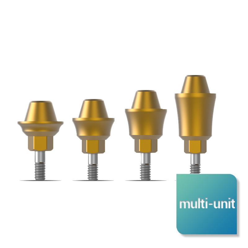 Piliers multi-unit droits hexagone renforcé - Safe Implant