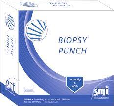 Tissue Punch stériles de biopsie 4mm - boîte de 25 en plastique